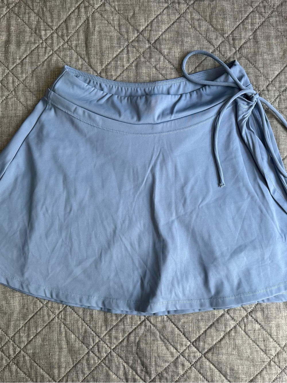 HALARA Light Blue Side-Tie Athletic Skort